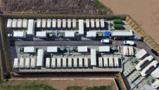 Pictured: An aerial view of the project. Image: Flexitricity
